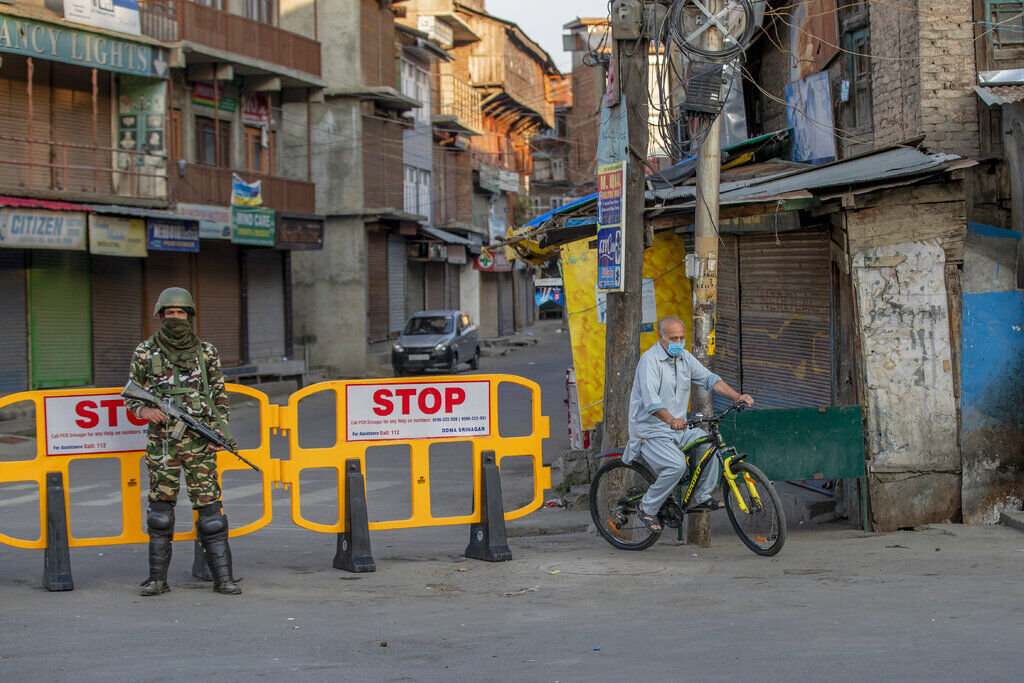 APTOPIX India Kashmir Revocation Anniversary